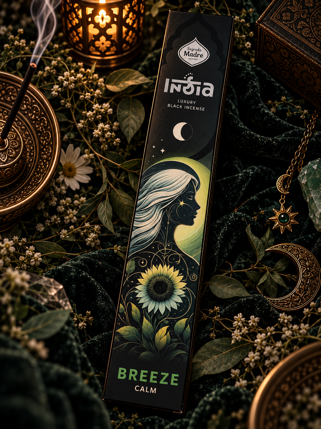 Breeze – Rökelse – Sagrada Madre India Luxury Black
