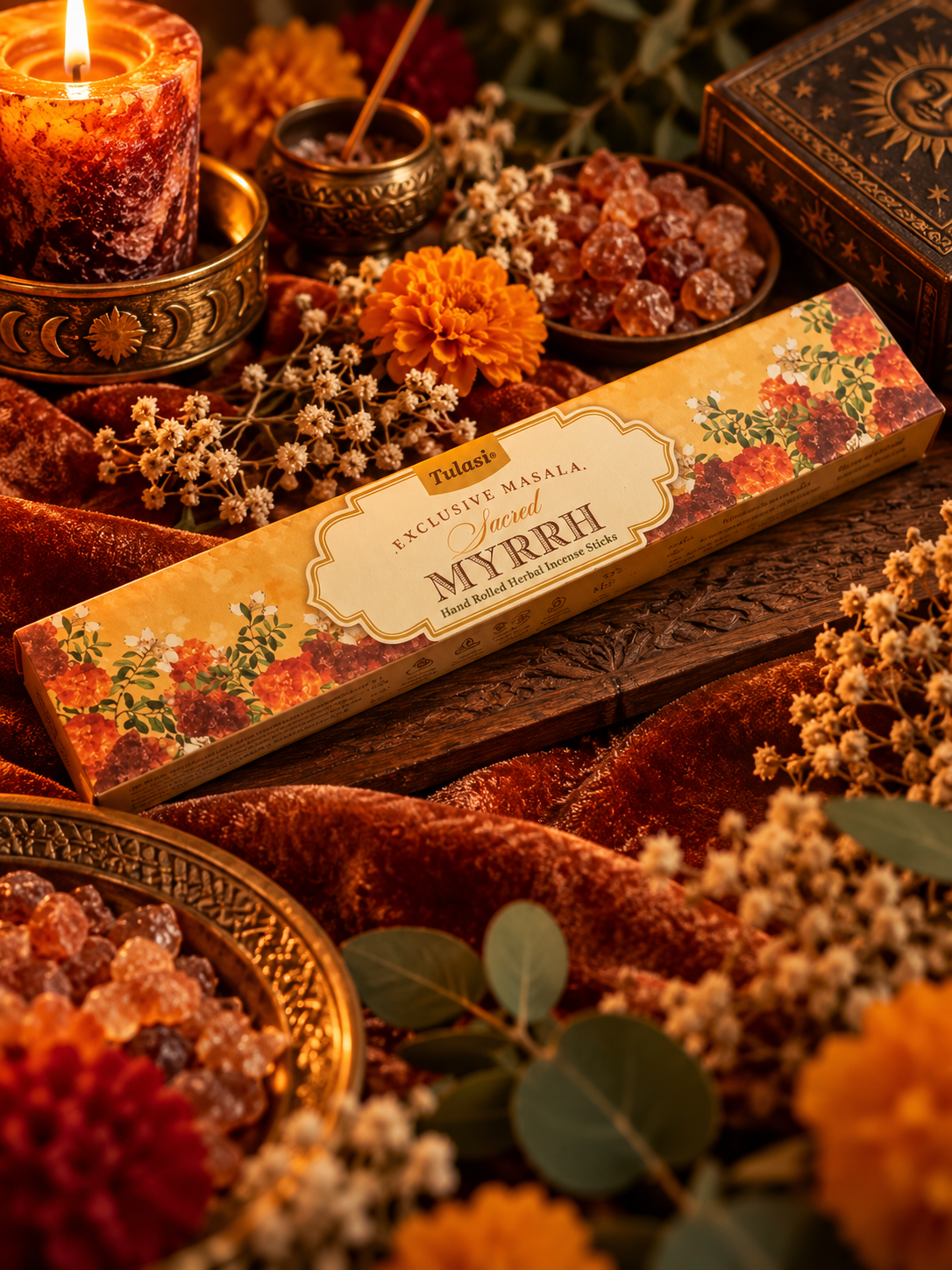 Myrra – Rökelse – Tulasi Exclusive Masala – 15 g