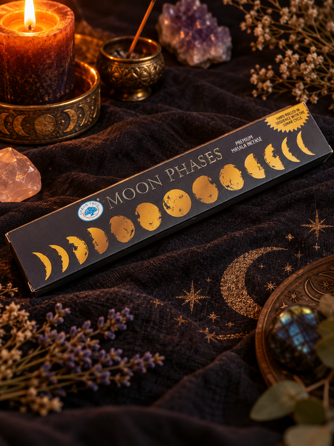 Moon Phases – Rökelse – Green Tree