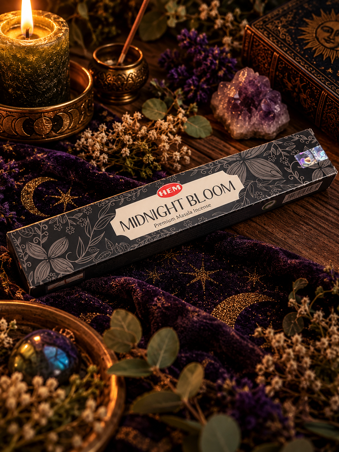 Midnight Bloom – Rökelse – HEM Premium – 15 g