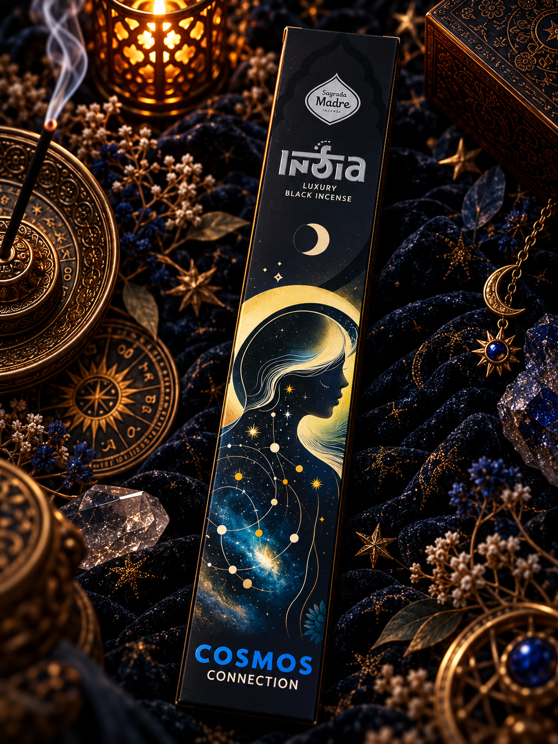 Cosmos – Rökelse – Sagrada Madre India Luxury Black