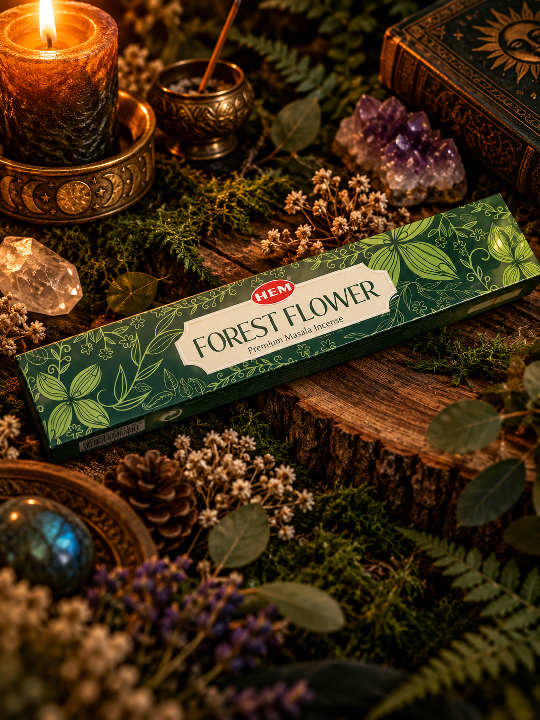 Forest Flower – Rökelse – HEM Premium – 15 g