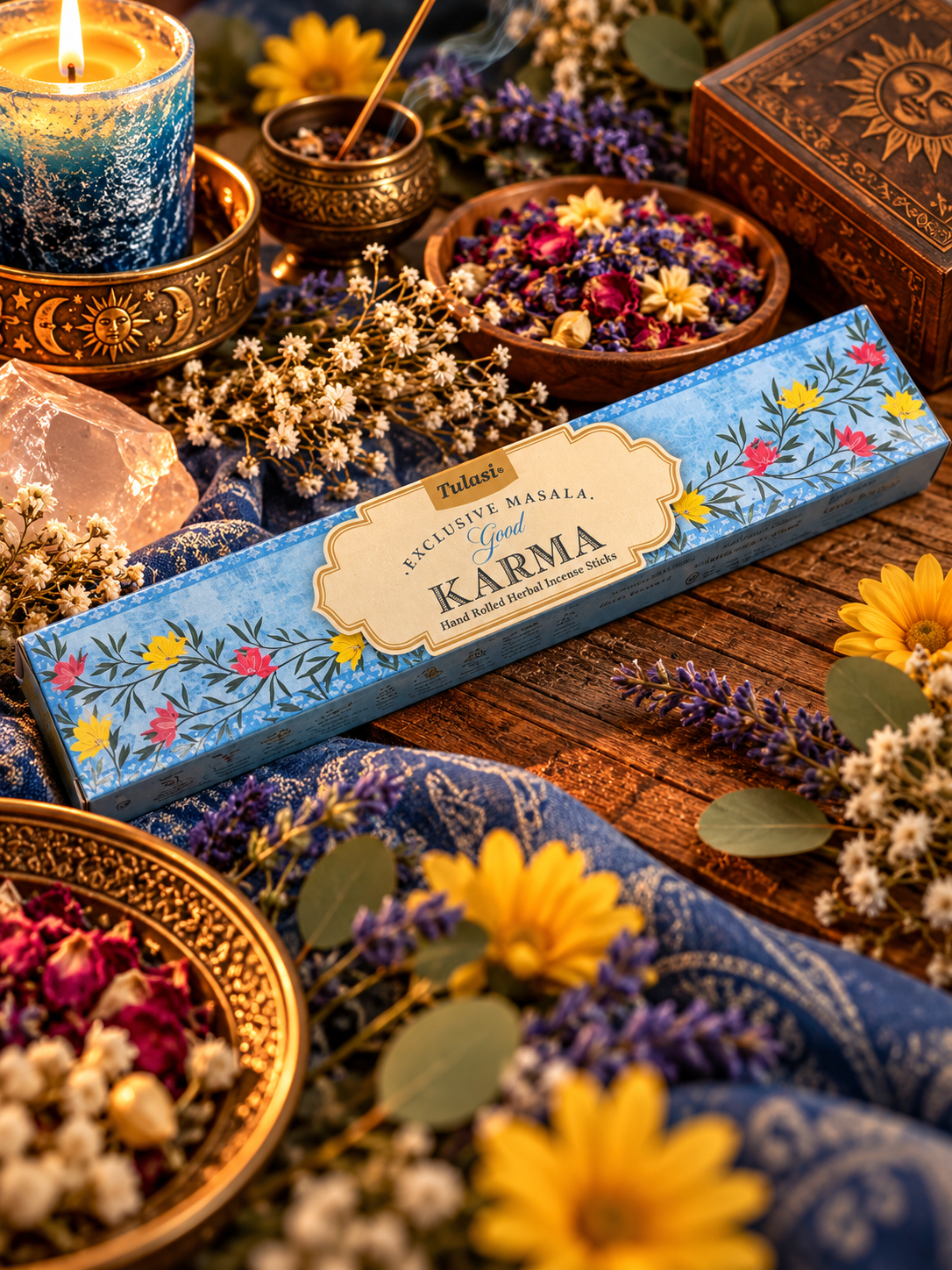 Good Karma – Rökelse – Tulasi Exclusive Masala – 15 g