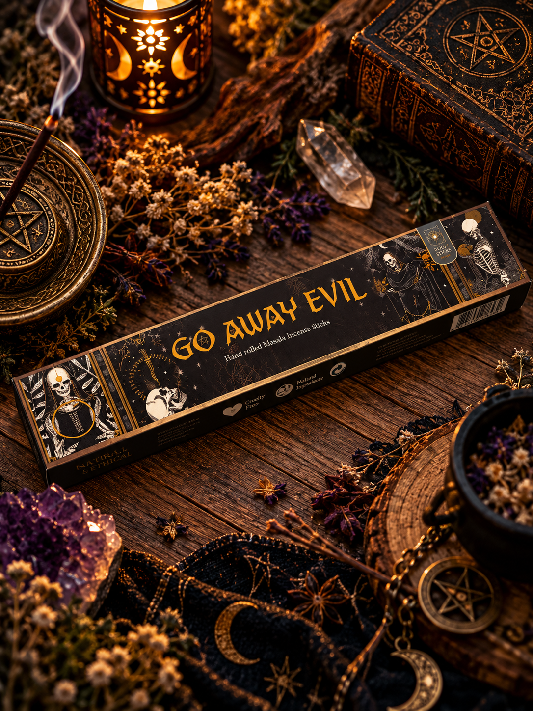 Go Away Evil – Rökelse – Soul Sticks – 15 g