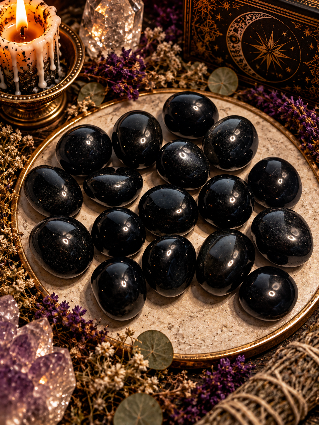 Obsidian Guldglans – Tumlad