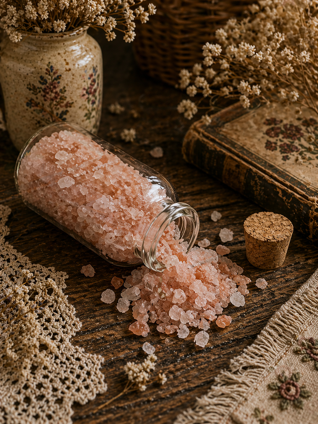 Rosa Salt / Himalayasalt — Kärlek, Rening & Hjärtats Kraft