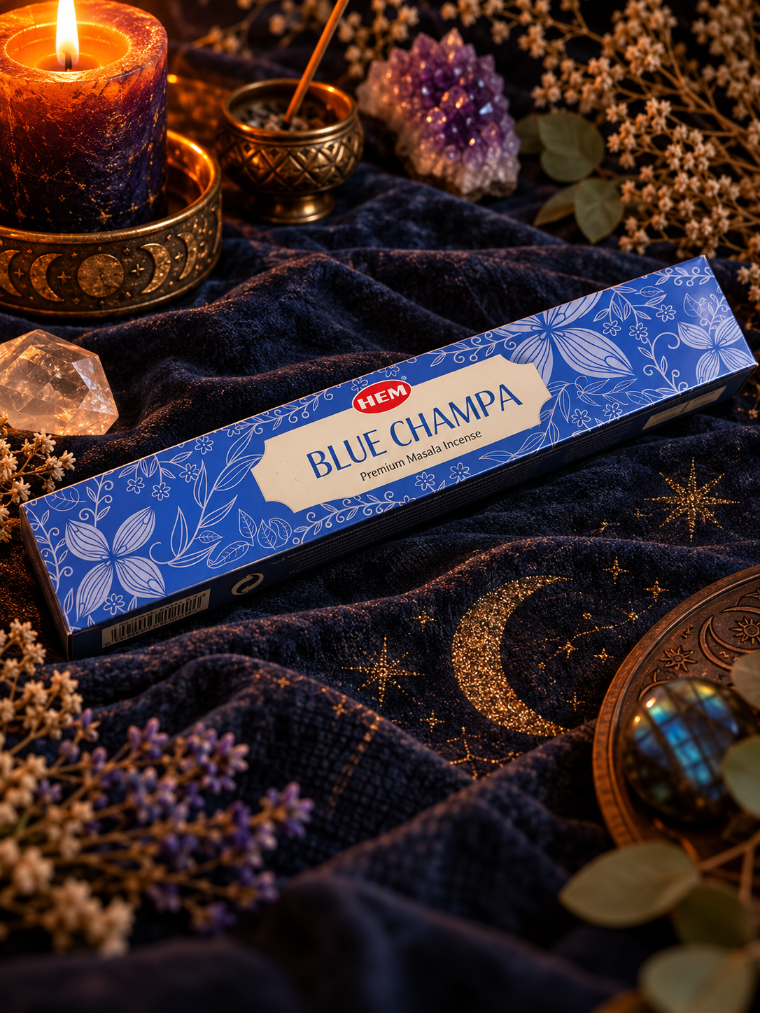 Blue Champa – Rökelse – HEM Premium – 15 g
