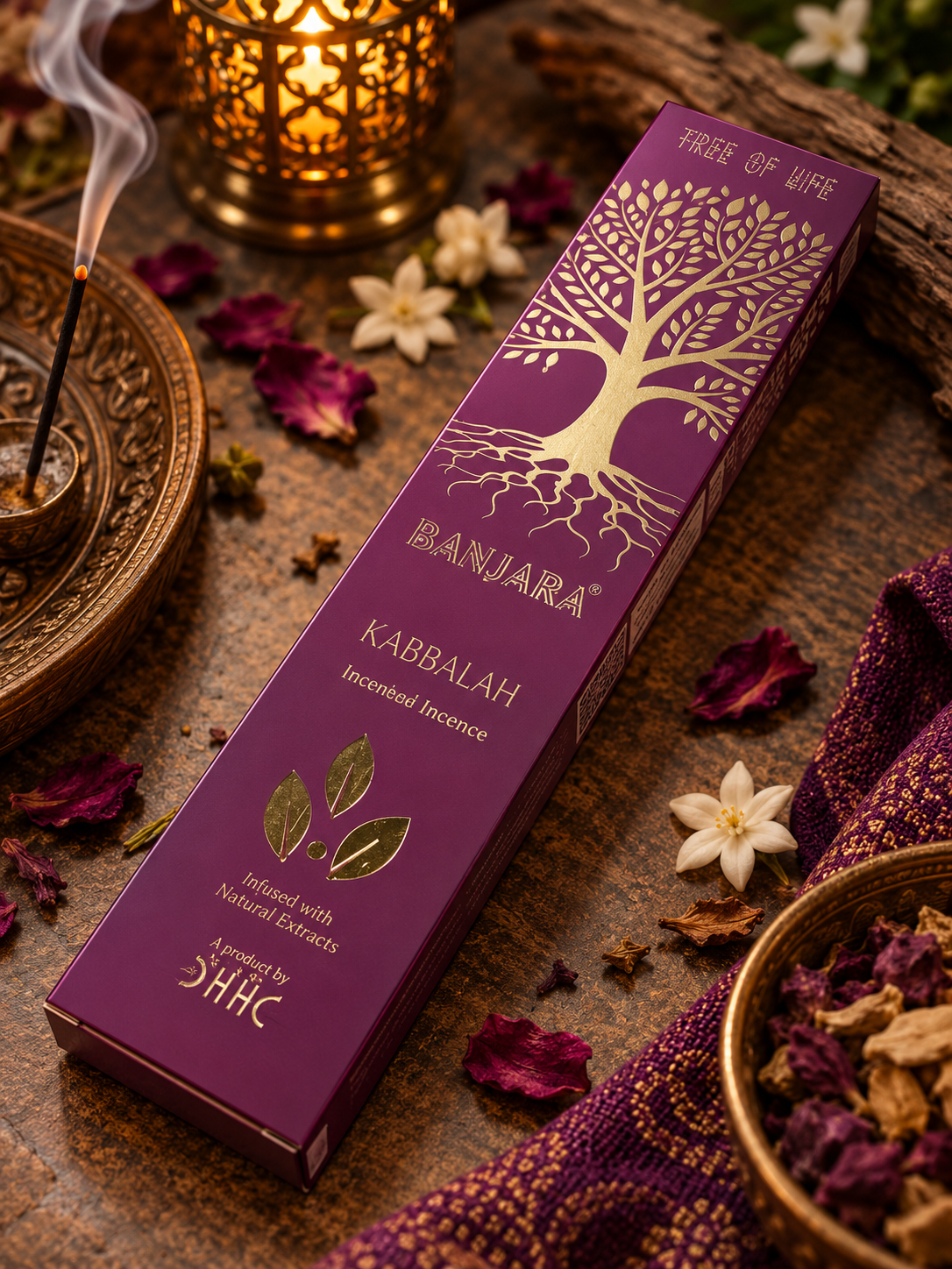 Kabbalah – Rökelse – Banjara Tree of Life – 15 g