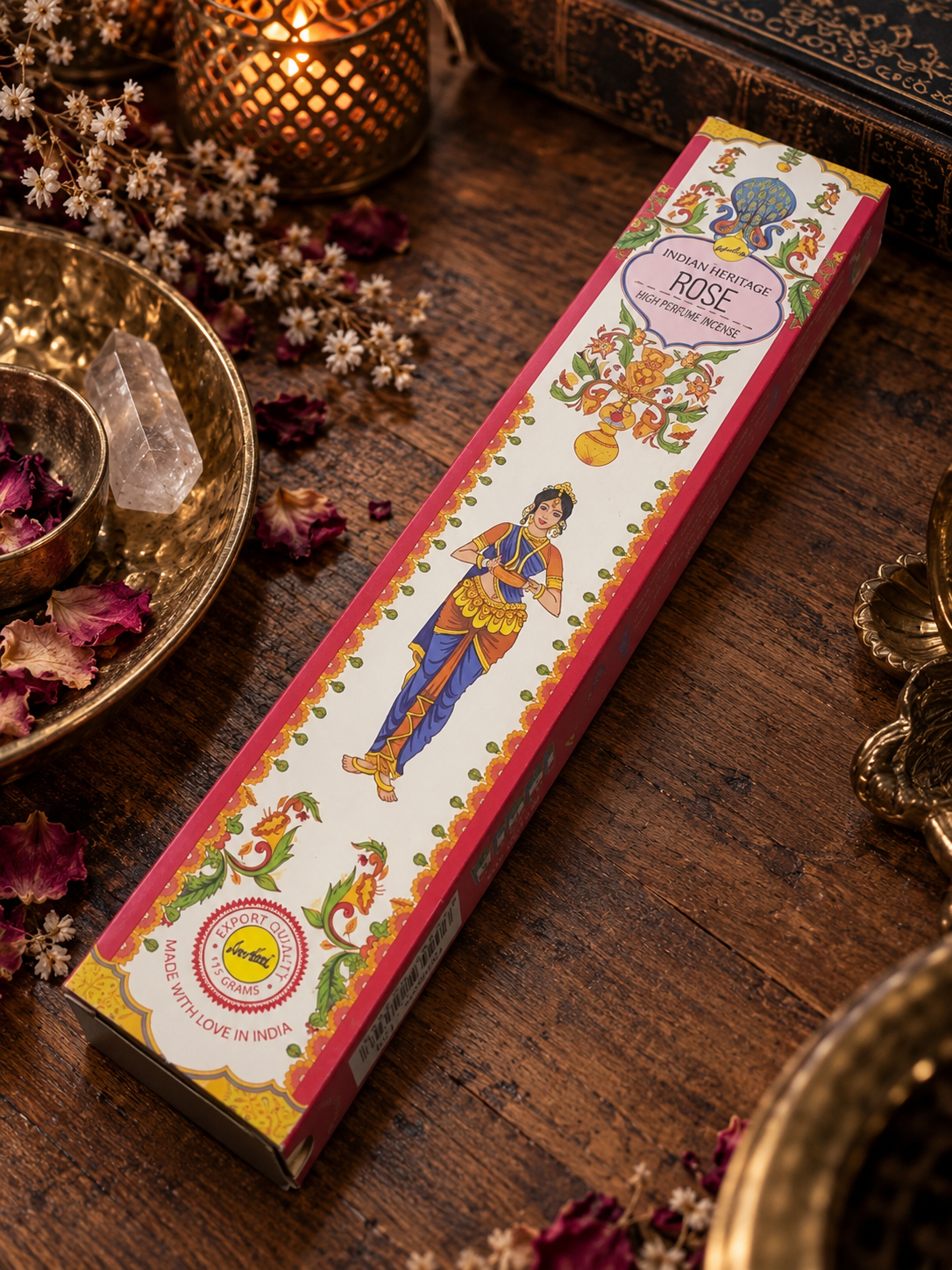 Ros – Rökelse – Indian Heritage – 15 g