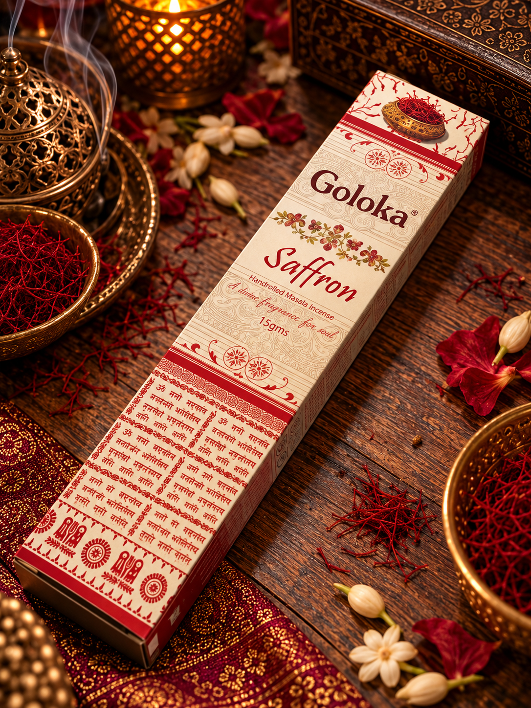 Saffran – Rökelse – Goloka – 15 g