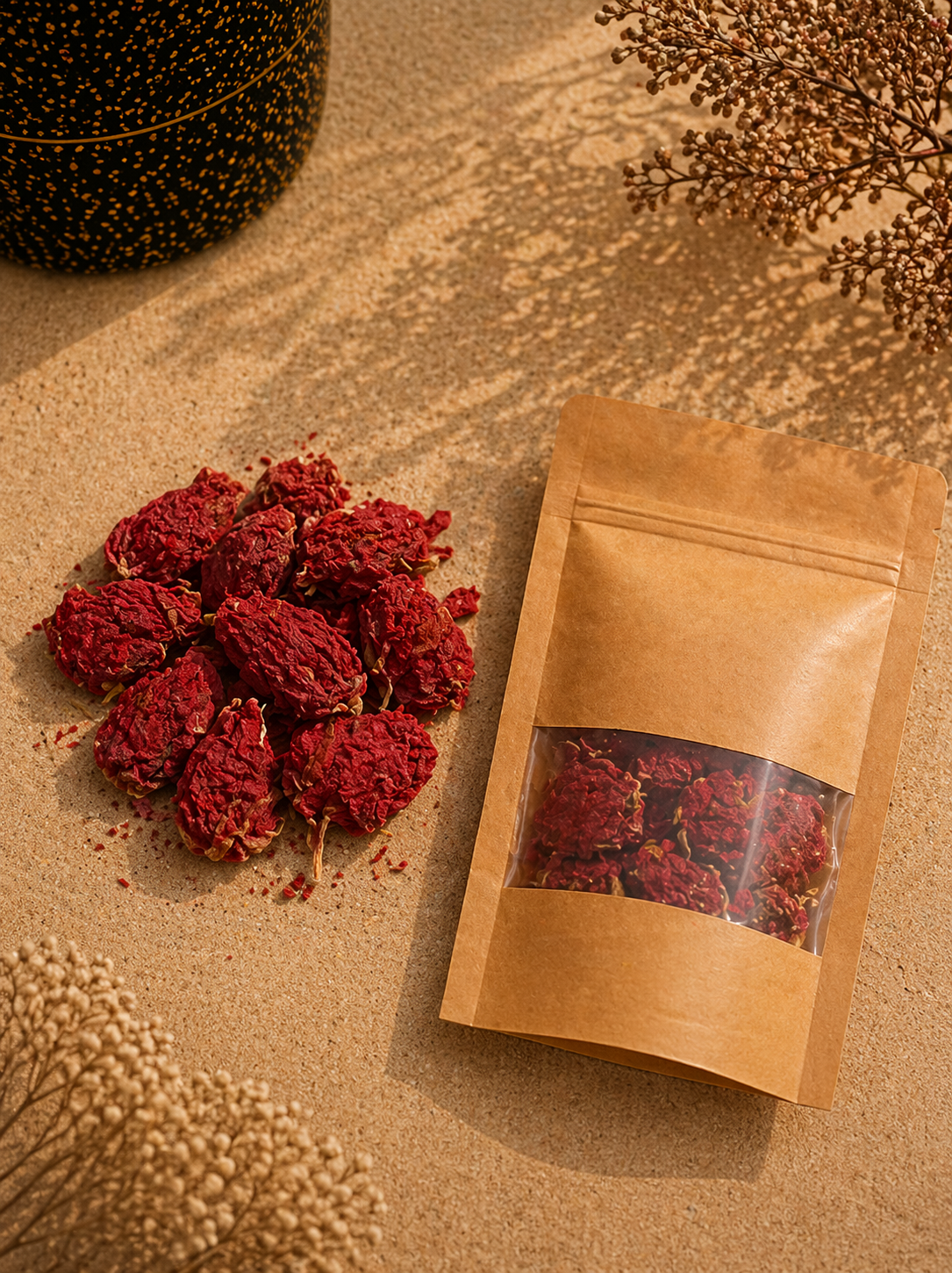 Granatäppelblommor — Fertilitet, Välstånd & Livets Kraft